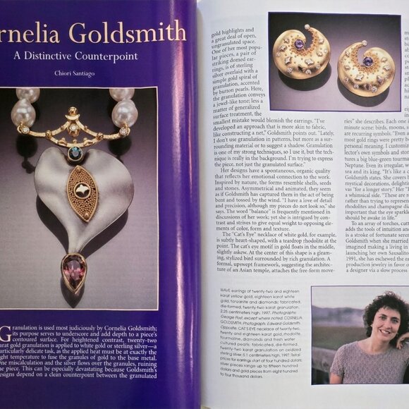 Ornament Magazine Summer 1998 Cornelia Goldsmith - Picture 15 of 16